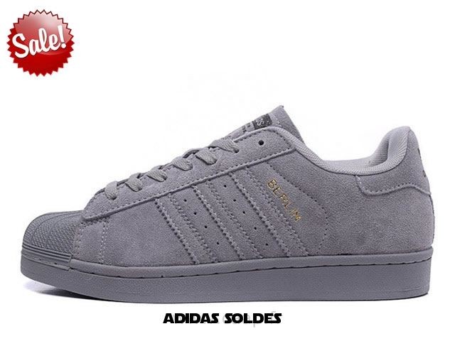 adidas superstar toute grise